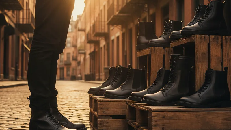 Bottines homme noir : guide pour bien choisir ses boots